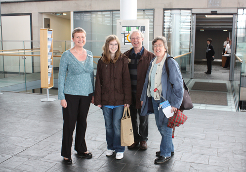 The 750,000 visitor was Alison Bennett from Dartford, in Kent.