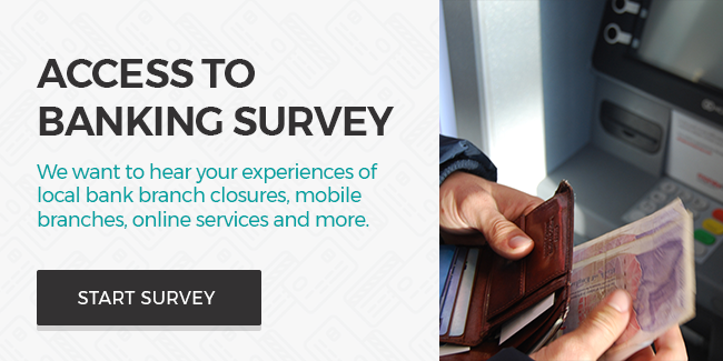 Link to the access to banking survey