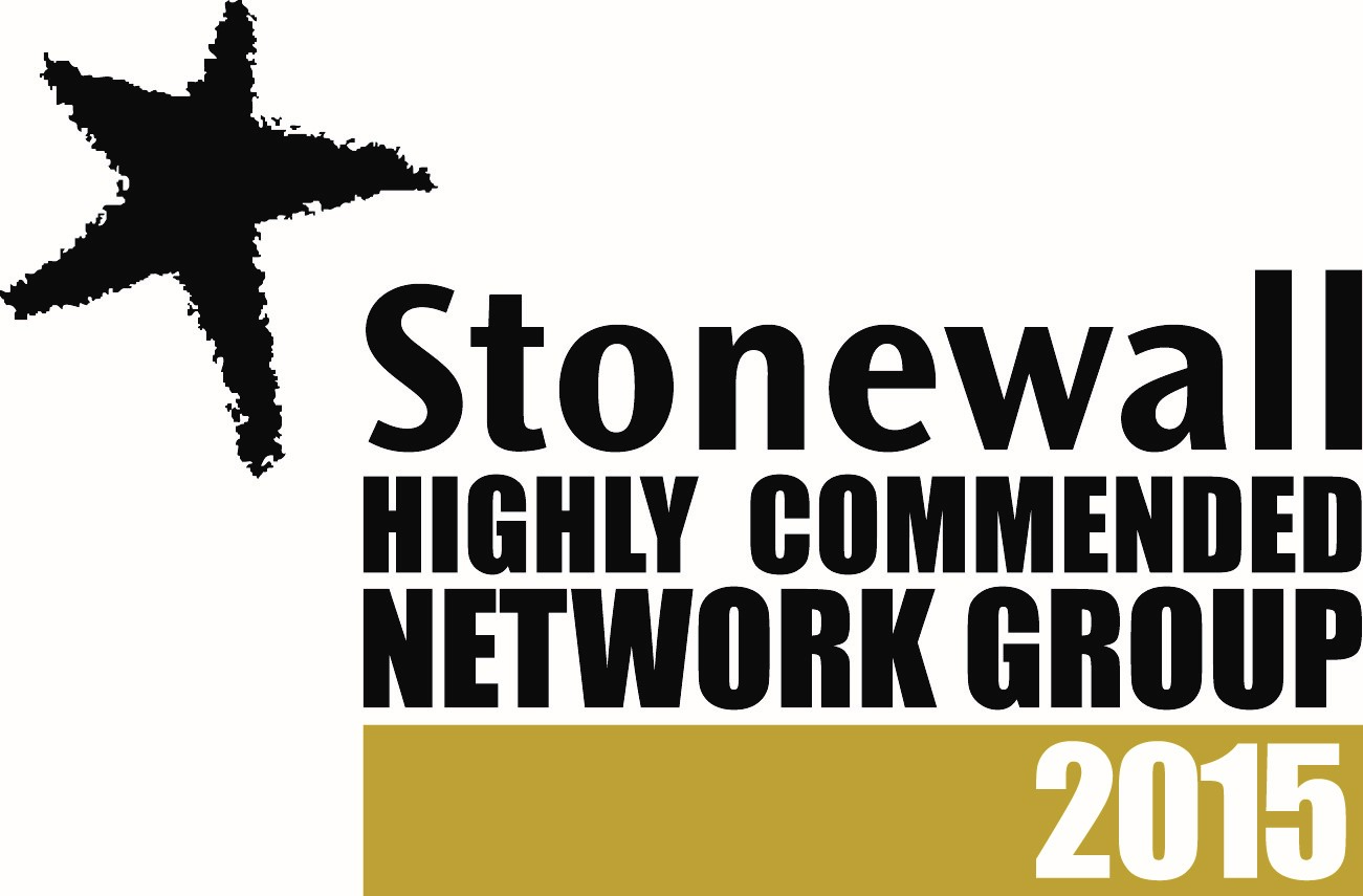 Stonewall Cymru "highly commended" group 2015
