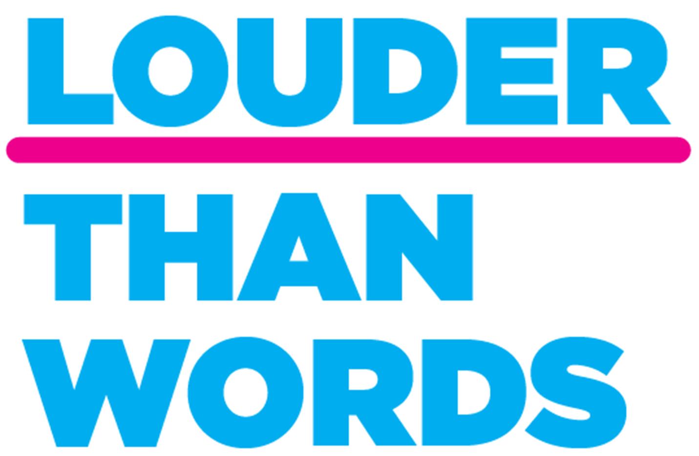 Logo for the Action on Hearing Loss Louder than Words charter mark