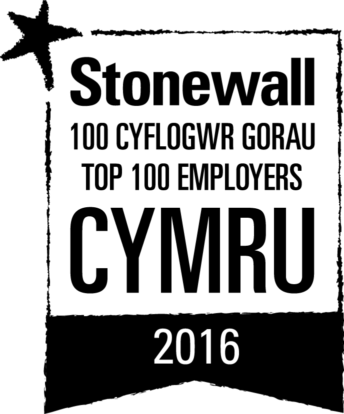 Logo for Stonewall’s Top 100 Employers