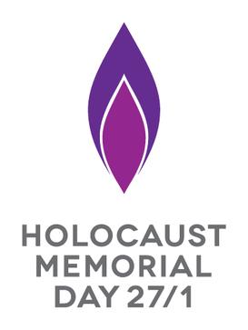 logo for holocaust memorial day