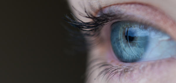 Close up picture of a Human Eye 