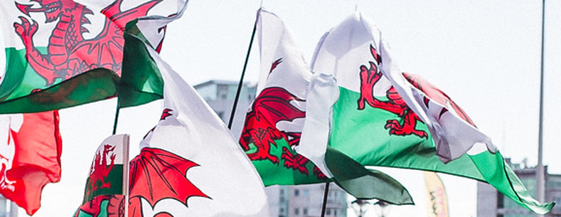 Welsh flags