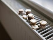 £1 coins on a radiator