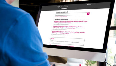 List of petitions on a Desktop Computer