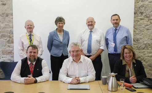 The inaugural meeting of the Interparliamentary Finance Committee Forum in Edinburgh.