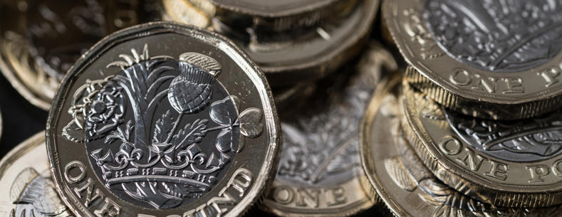 £1 coins